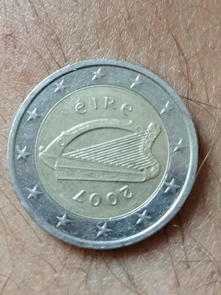 Moneda 2 euro Irlanda 2007