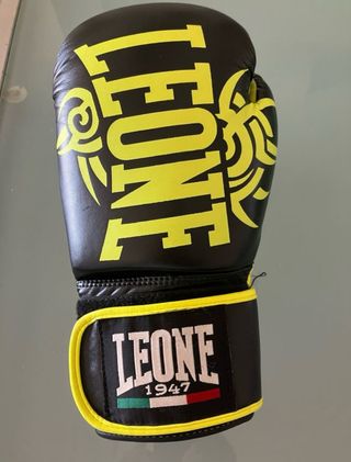 Guantoni Leone Boxe - Nero/Giallo