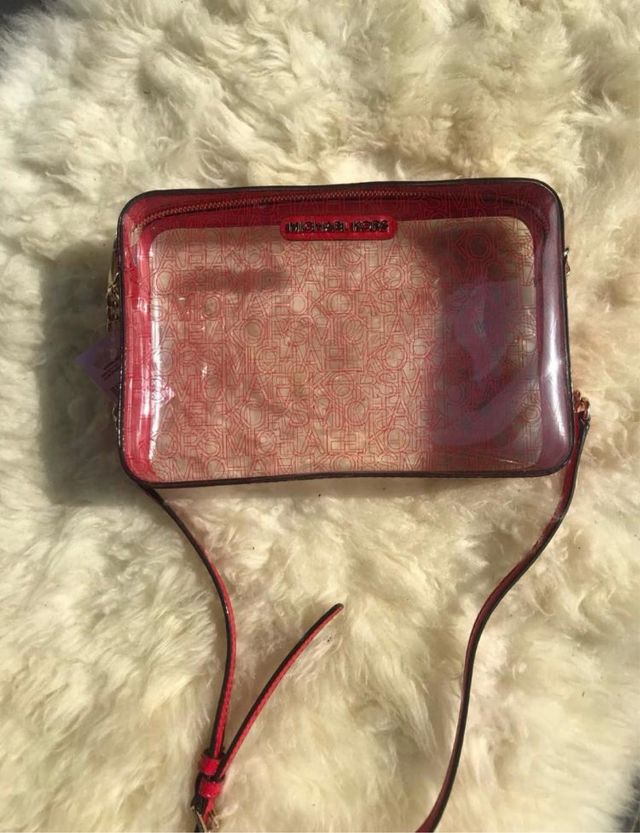 Bolso bandolera Michael Kors rojo