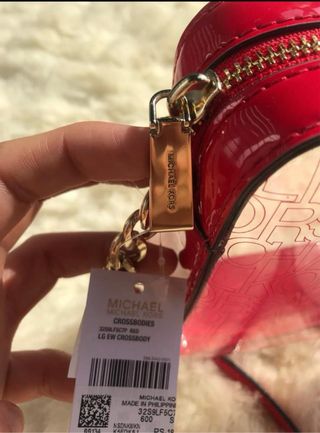 Bolso bandolera Michael Kors rojo