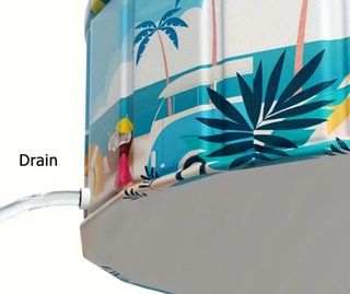 Piscina Infantil Plegable - 90cm diámetro 