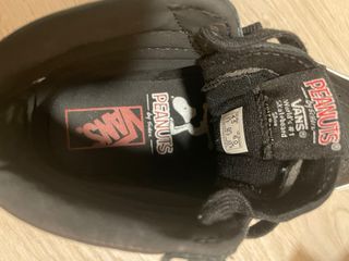 Zapatillas Vans Snoopy negras