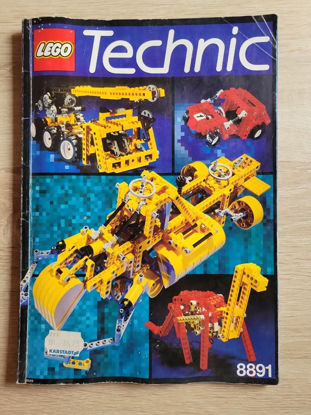 Manual Lego Technic 8891