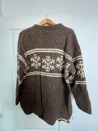 Chaleco jersey lana alpaca invierno