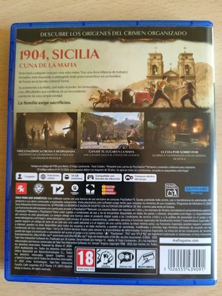 Mafia El Viejo Continente - PS5