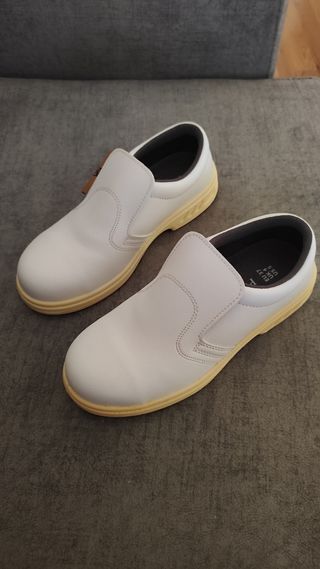 Zapatos seguridad Portwest 37 blancos