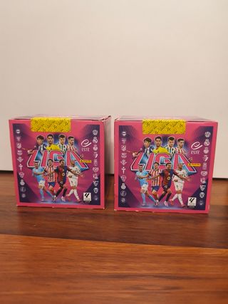 2 cajas Cromos Panini Liga 2025/26