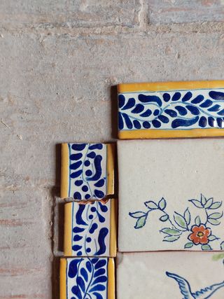 Mosaico Talavera: Angel
