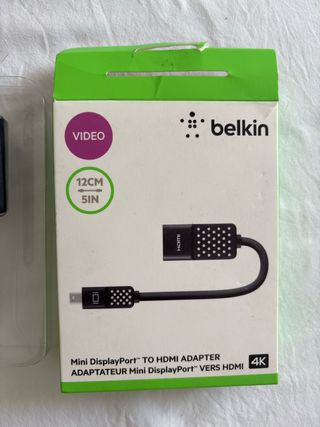 Adaptador Belkin Mini DP a HDMI 4K