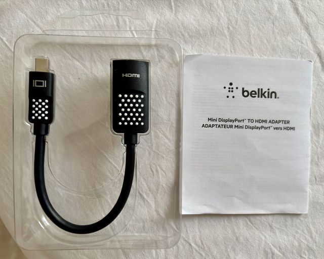 Adaptador Belkin Mini DP a HDMI 4K