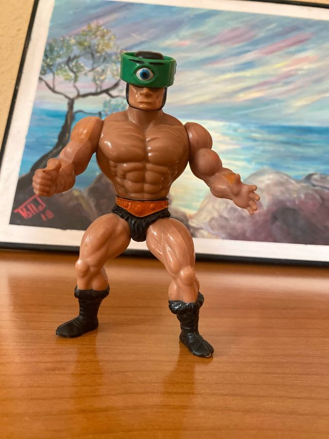 Statuetta vintage He-Man MOTU