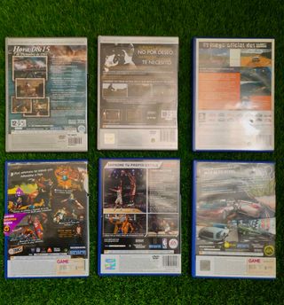 Lote de 6 Juegos nuevos - PlayStation 2