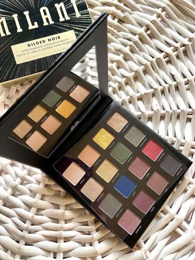 Paleta sombras Milani Gilded Noir NUEVA