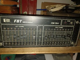 Equalizzatore FBT CNE/20A vintage