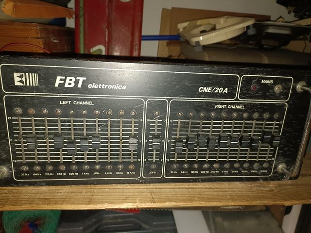 Equalizzatore FBT CNE/20A vintage