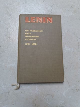 gli anniversari della rivoluzione d'ottobre, lenin