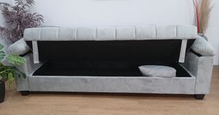 Sofá Cama. Arcón. 3 Plazas. Yahdy Gris.  REBAJADO!