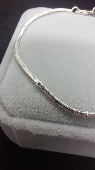 Pulsera serpiente. Plata 925