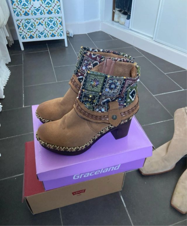 Botas nemonic- Marrón - Talla 41