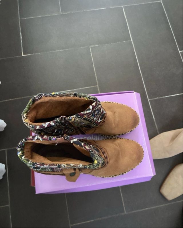 Botas nemonic- Marrón - Talla 41