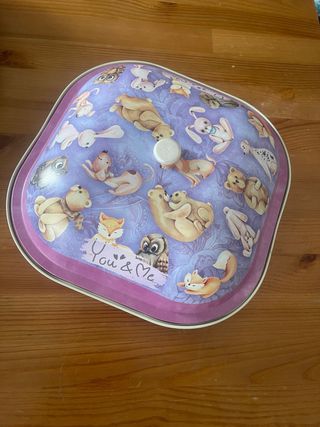 Lata metálica infantil - animales