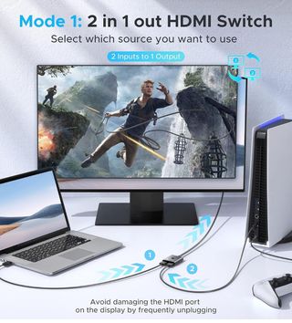 Conmutador HDMI WARKRY 4K