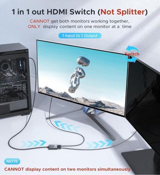 Conmutador HDMI WARKRY 4K