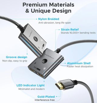 Conmutador HDMI WARKRY 4K