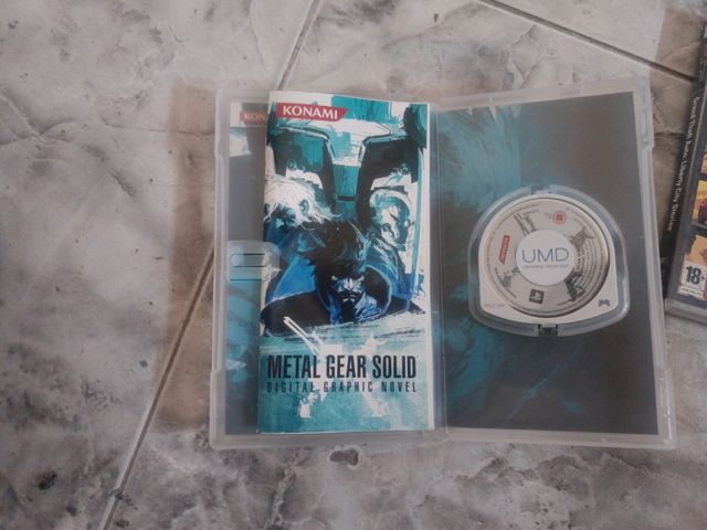 Metal Gear Solid PSP - Novela gráfica