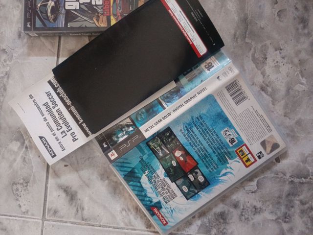 Metal Gear Solid PSP - Novela gráfica