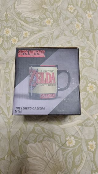 Nintendo snes taza oficial the legend of zelda