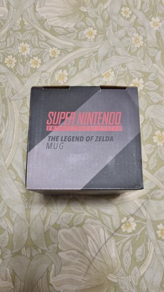 Nintendo snes taza oficial the legend of zelda