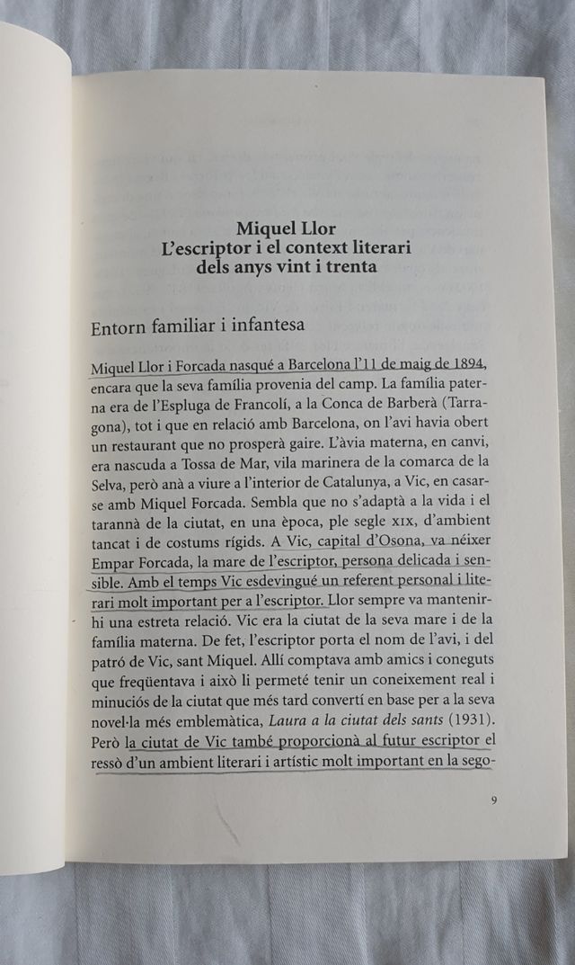 Laura a la ciutat dels sants