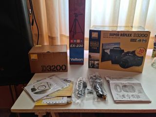 Nikon D3200 + Accesorios