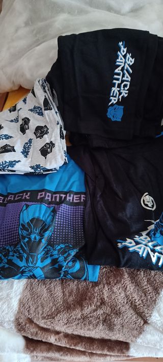 2 Pijamas Black Panther - 2 piezas cada uno