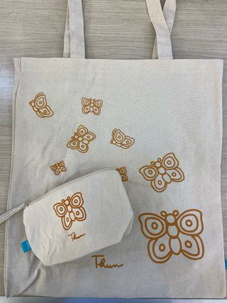 Borsa Thun con pochette - Farfalle