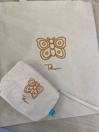 Borsa Thun con pochette - Farfalle