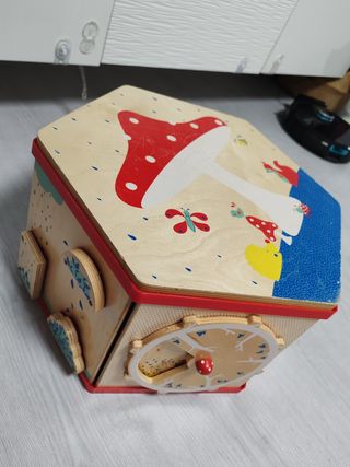 Cubo actividades Montessori Small Foot