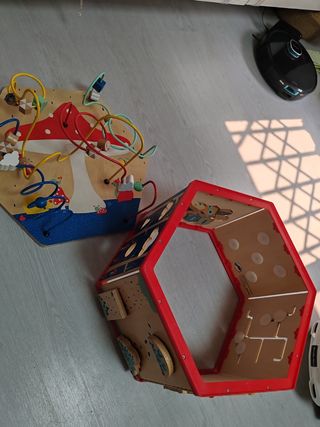 Cubo actividades Montessori Small Foot