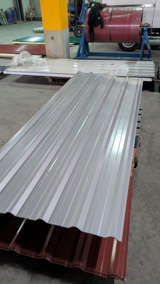 Chapas trapezoidales - Cubierta
