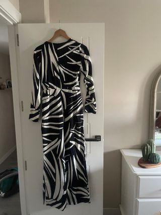 Mono Mango elegante blanco&negro