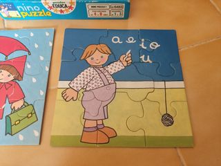 Puzzle infantil Educa Nino 1 (3x9 piezas)
