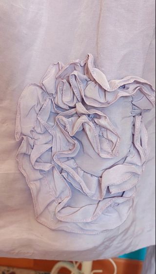 Gonna midi viola elegante taglia unica .