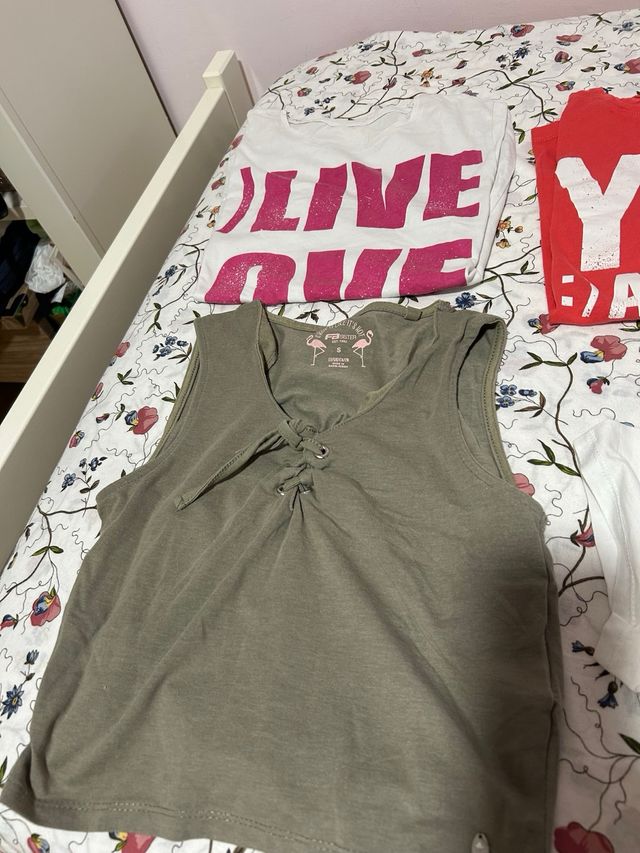 Lote 6 Camisetas estampadas