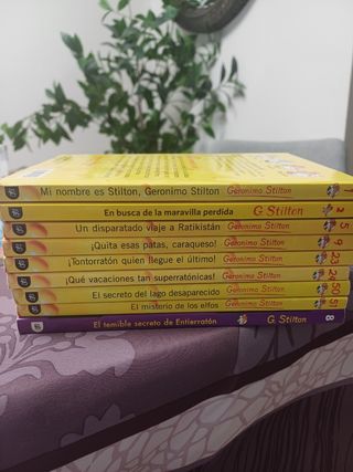 Libros de Gerónimo Stilton