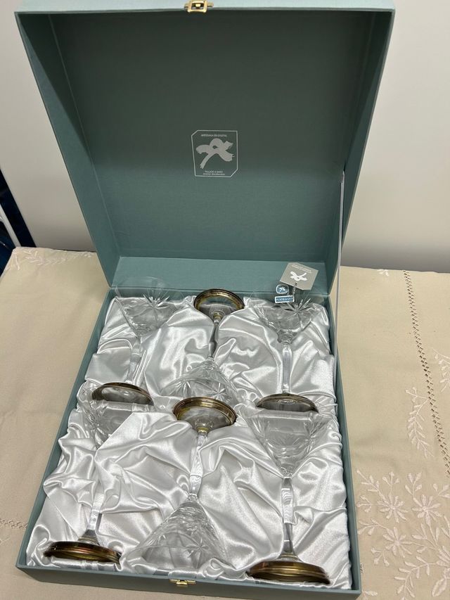 Copas Martini - Plata - 6uds