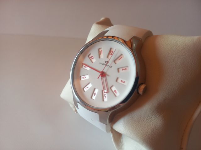 Lorenz Iconograph - Orologio donna bianco