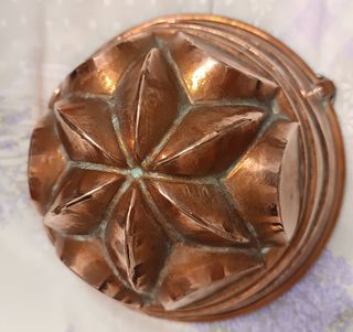 Stampo da budino in rame stagnato