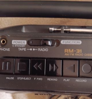 Radio Cassette Aiwa RM-31 - Portátil
