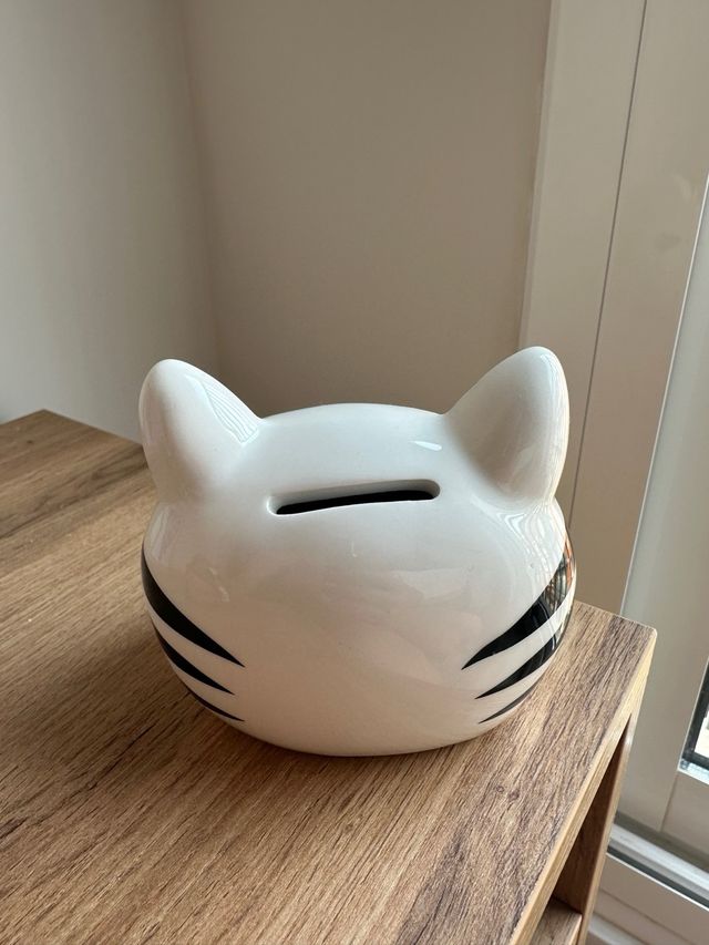 Hucha Gato Cerámica